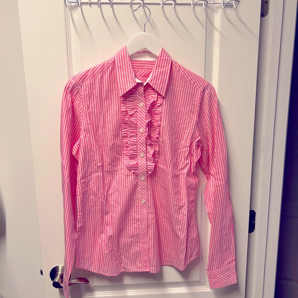 Lilly Pulitzer Button Down Top Size 12 ✨